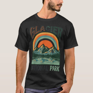 T-shirt Parcs nationaux du Montana Glacier Extérieur Natur