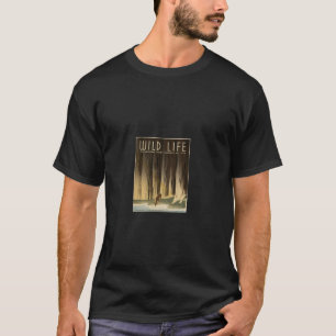 T-shirt Parcs nationaux Wild Life Vintage voyage par Danie