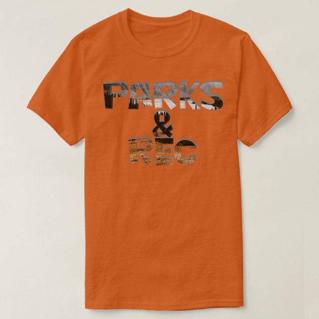 T-shirt Parcs Rec (Design devant)
