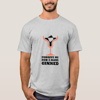 T-shirt Pardonne-Moi Car J'Ai Ginté