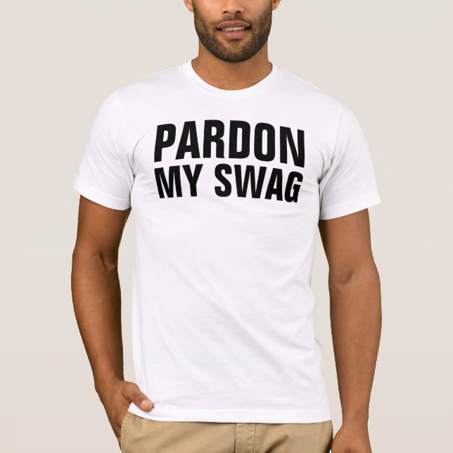 T-shirt Pardonnez mon butin (Devant)