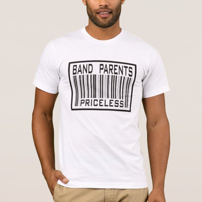 T-shirt Parent de bande inestimable (Devant)