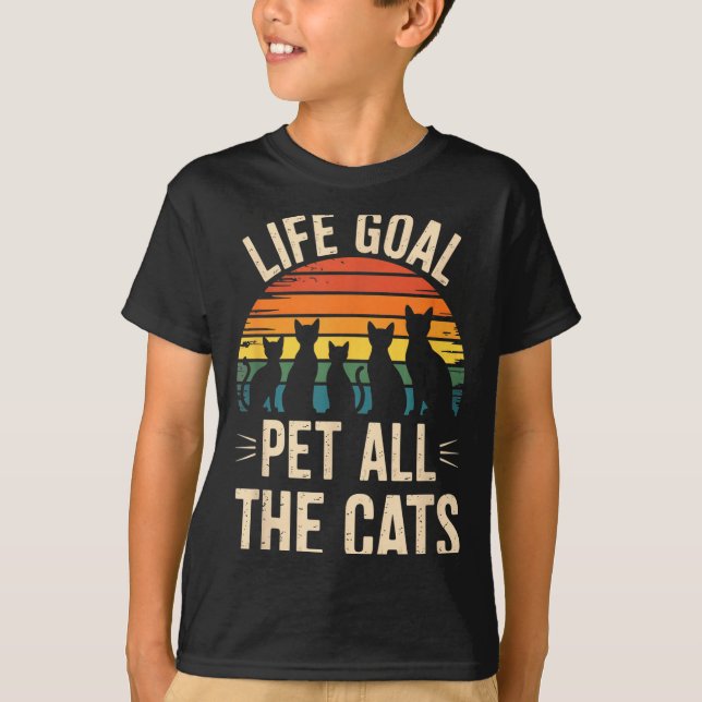 T-shirt Parent de chat drôle Technicien vétérinaire de la  (Devant)