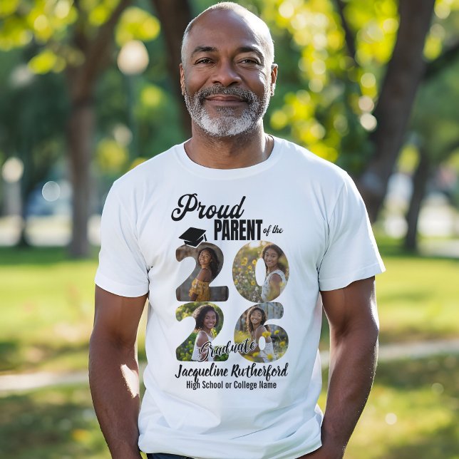 T-shirt Parent de diplômé 2026 (Créateur téléchargé)
