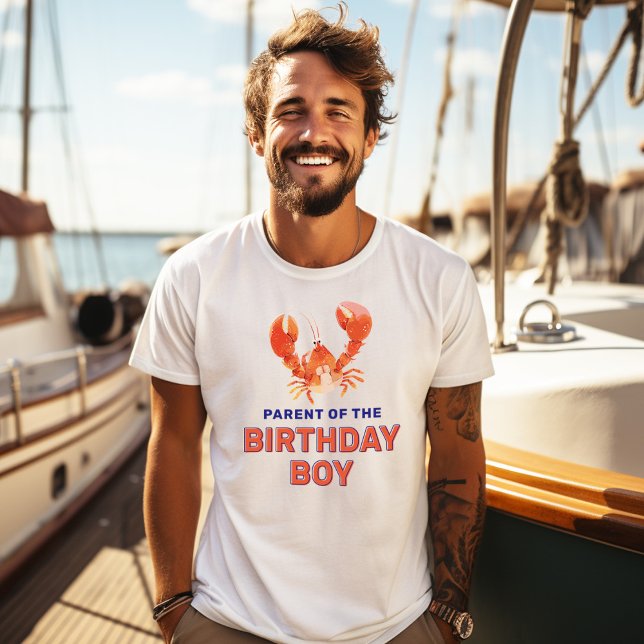 T-shirt Parent du garçon fêté (Créateur téléchargé)