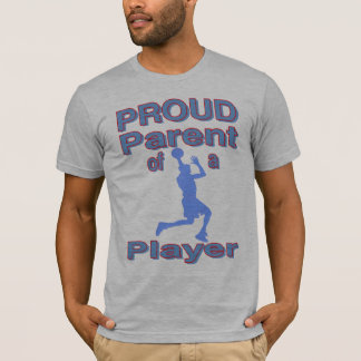 T-shirt Parent fier de fils de basket-ball