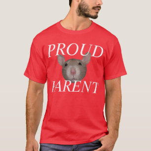 T-shirt parent fier de rat