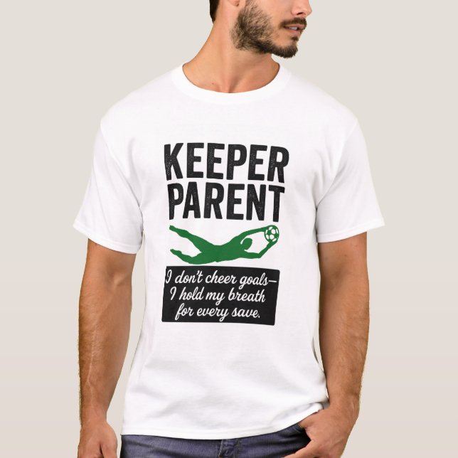 T-shirt Parent gardien de but (Devant)