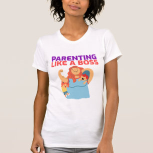 T-shirt Parentalité comme un patron Cool parents