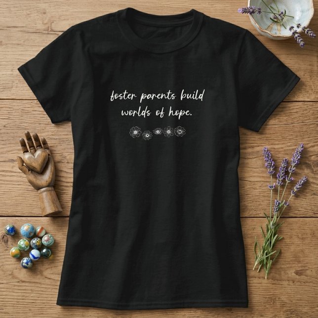 T-shirt Parents d'accueil Conception d'appréciation de l'e (Créateur téléchargé)