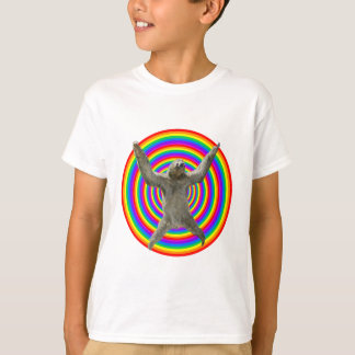 T-shirt Paresse d'arc-en-ciel