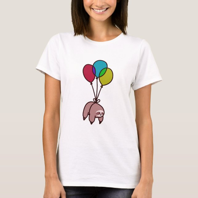 T-shirt Paresse de ballon (Devant)