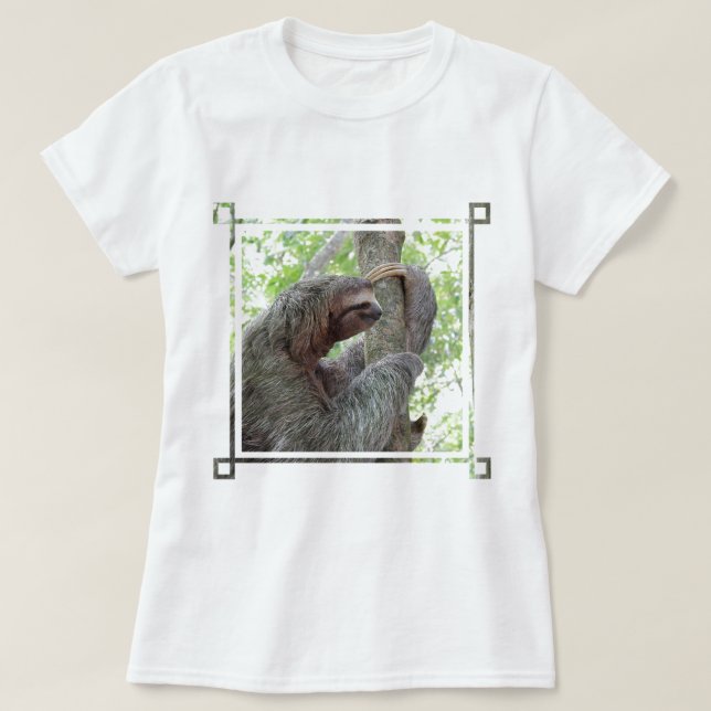 T-shirt Paresse mignonne (Design devant)