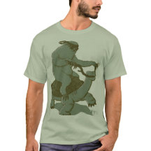 Paresse montant une tortue