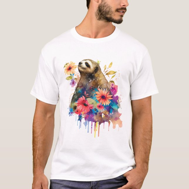 T-shirt Paresse Vie Lent (Devant)