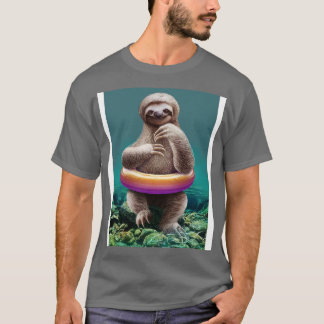 T-shirt paresseux avec bouée