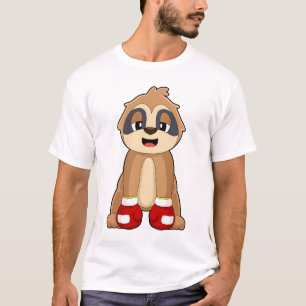 T-shirt Paresseux Boxeur Gants de boxe Boxe