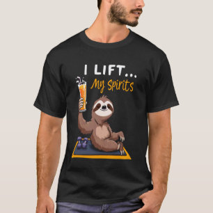 T-shirt Paresseux de sport drôle
