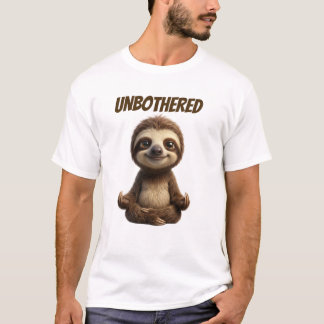 T-shirt Paresseux Décontracté Chill