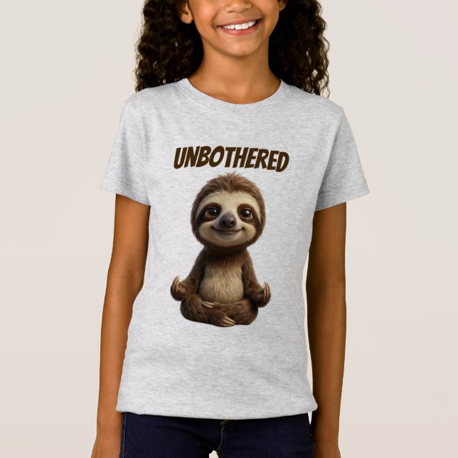 T-Shirt Paresseux Décontracté Chill (Devant)