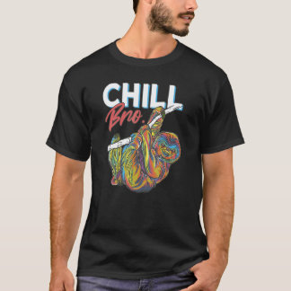 T-shirt Paresseux détendu, frère, c'est la façon