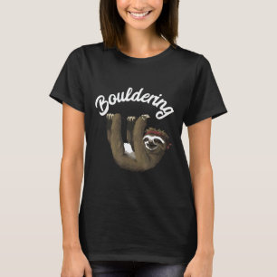 T-shirt Paresseux drôle d'escalade de bloc animal de grimp
