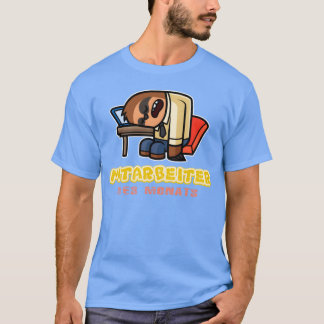 T-shirt Paresseux drôle famille d'animaux