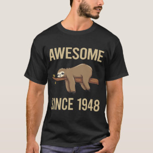 T-shirt Paresseux Drôle - Incroyable Depuis 1948