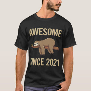 T-shirt Paresseux Drôle - Incroyable Depuis 2021