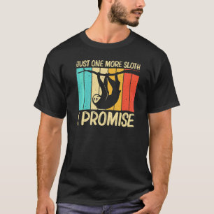 T-shirt Paresseux Drôle Pour Hommes Femmes Paresseux Anima