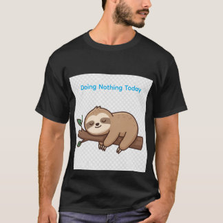 T-shirt Paresseux endormi sur une branche