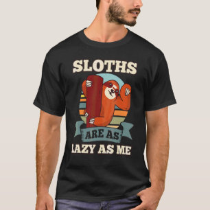 T-shirt Paresseux Fainéant Koala Endormi Animal Mignon Jun