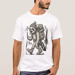 T-shirt Paresseux Fatigué Paresseux Randonnée