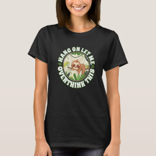 T-shirt Paresseux heure du coucher lit lent mode décontrac