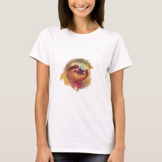 T-shirt Paresseux heureux