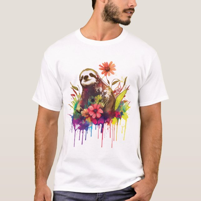 T-shirt Paresseux Magique (Devant)