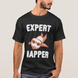 T-shirt Paresseux Mignon Expert Dormeuse Drôle Animal 1