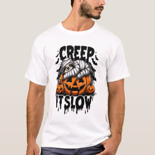 T-shirt Paresseux Mignon Joyeux Halloween