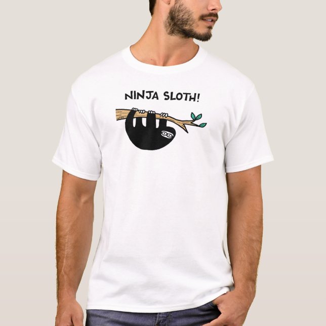 T-shirt Paresseux Ninja  (Devant)