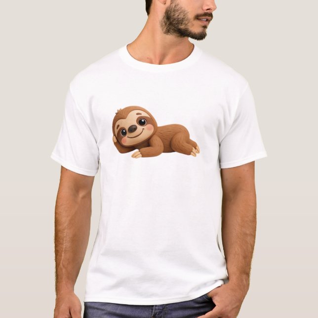 T-shirt Paresseux rêveur (Devant)