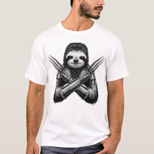 T-shirt Paresseux Slotherine Halloween