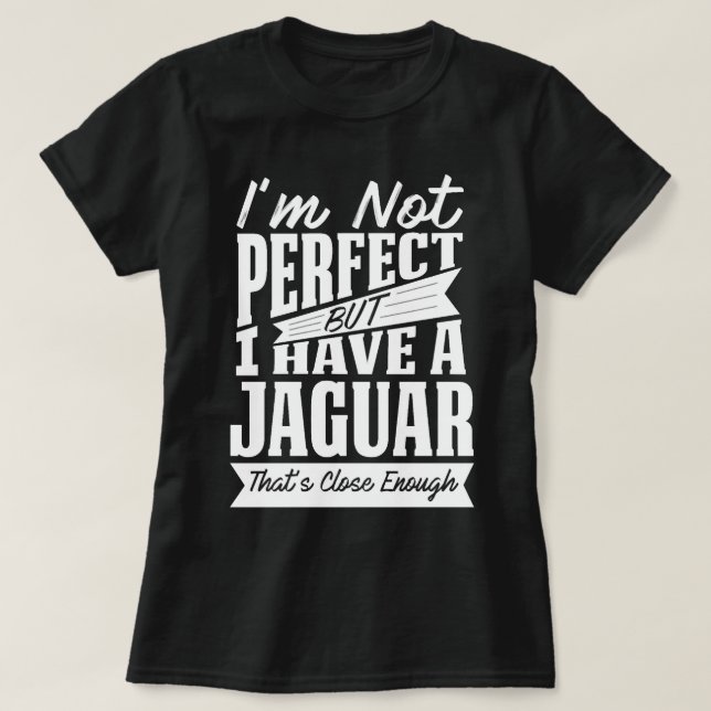 T-SHIRT PARFAIT AVEC JAGUAR W (Design devant)