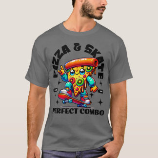 T-shirt parfait combo patin pizza