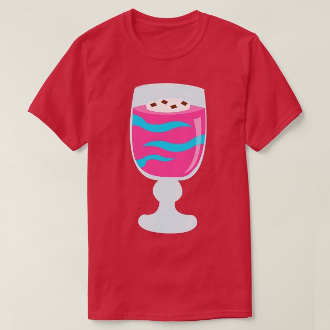 T-shirt Parfait de la gomme à bulles (Design devant)