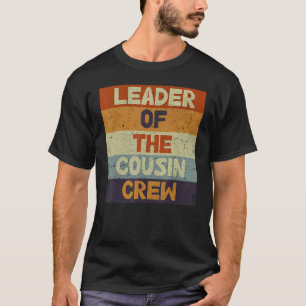 T-shirt Parfait Du Chef De Famille De L'Équipage Cousin