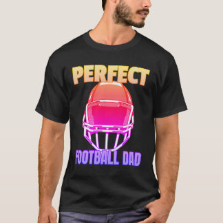 T-shirt Parfait Football Papa - Casque de Football América