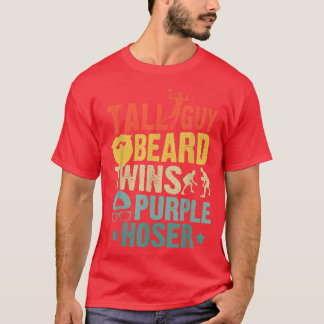 T-shirt Parfait Pour Les Enfants Mec Grand Guy Beard Twins