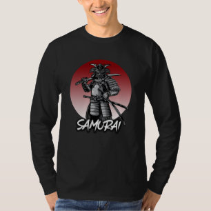 T-shirt Parfait Samouraï Rétro Honoré - Noir et Blanc