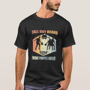 T-shirt Parfait Vintage Retro Dude grand Guy Beard Twins P