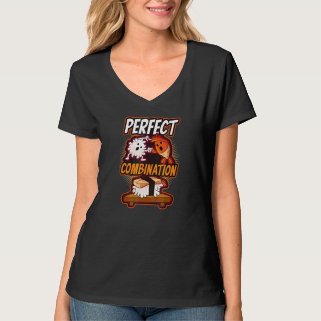 T-shirt Parfaite combinaison de sushi   (Devant)